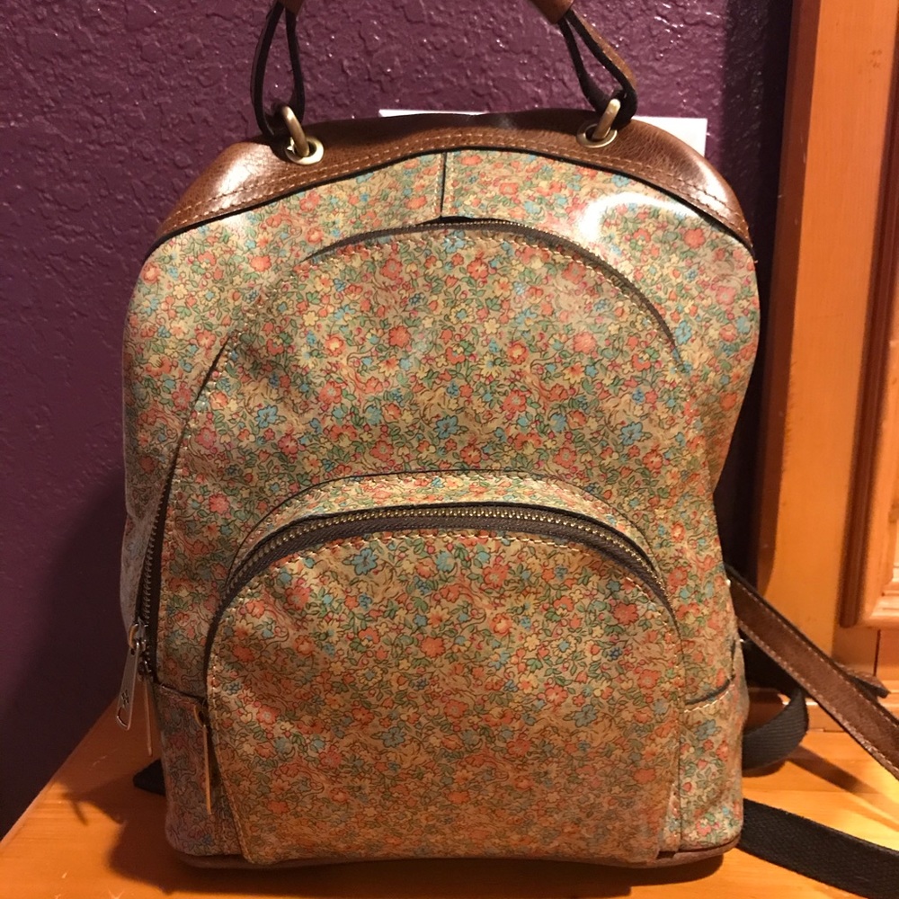 Patricia Nash Floral Alencon Backpack